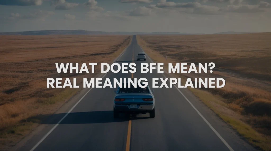 What Does BFE Mean? Full Form, Origin & Real Definition