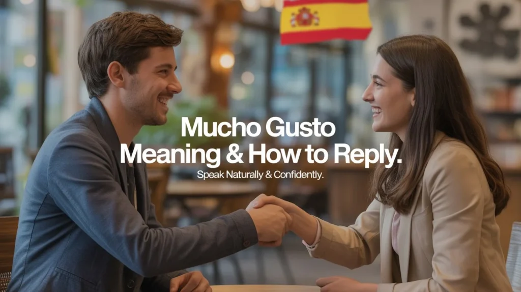 What Does Mucho Gusto Mean? The Literal and Natural English Translation