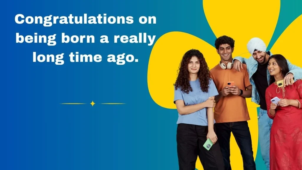 Short and Sweet Funny Birthday Messages for Friends