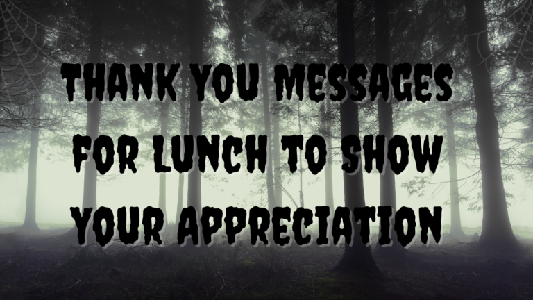 50+ Thank You Messages for Lunch to Show Your Appreciation