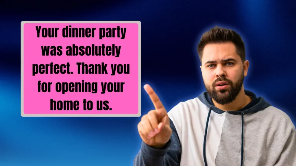 When to Send Thank You Messages for Party Host