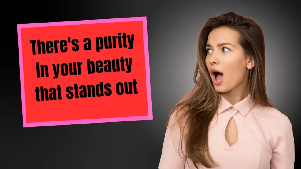 Compliments for Beauty After Failing to Notice Her Effort