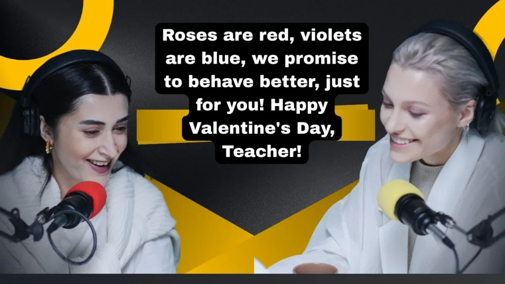 Funny Valentine's Day Messages for Teachers