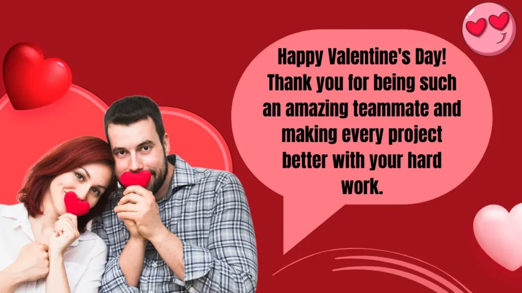 Short and Sweet Valentine Messages for Coworkers