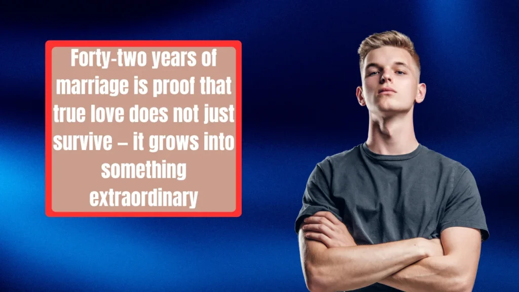 Spiritual 42nd Wedding Anniversary Wishes