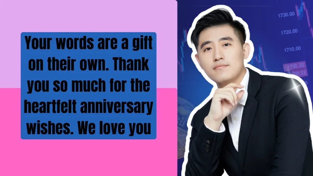 Funny Thank You For Wedding Anniversary Wishes