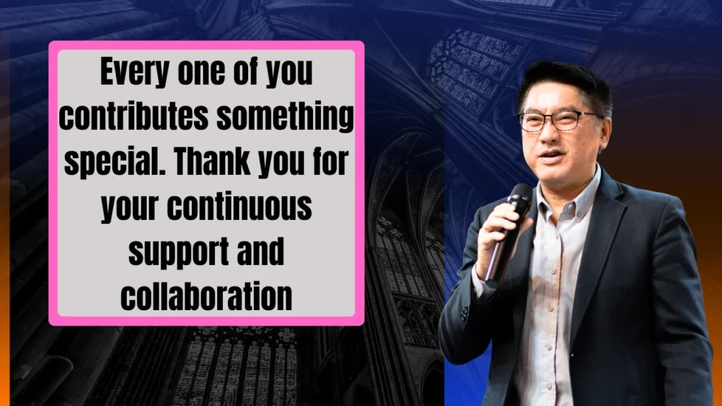 Thank You Messages To Individual Team Members