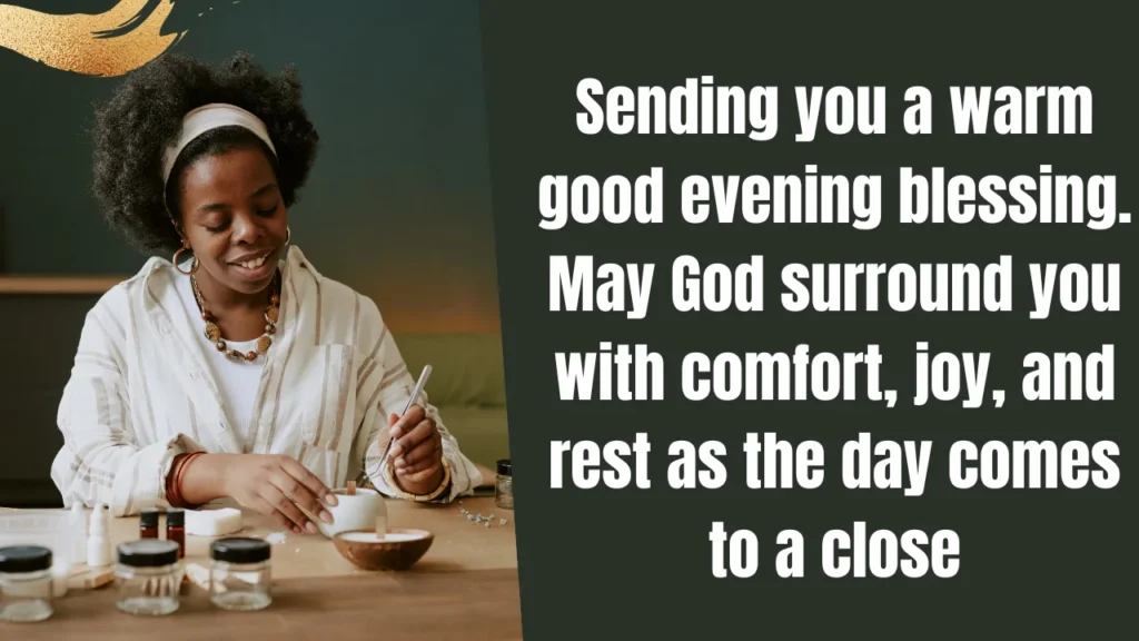 Good Evening Blessing Messages with Prayers
