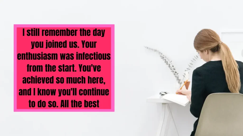 Short Farewell Messages for Colleagues