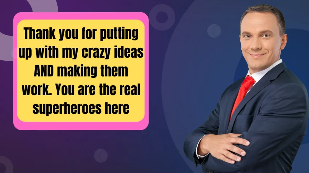 Thank You Messages To Specific Teams