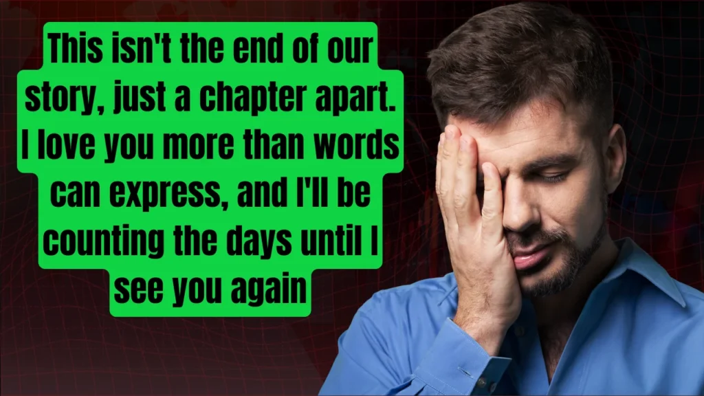 Goodbye Messages for Temporary Separations