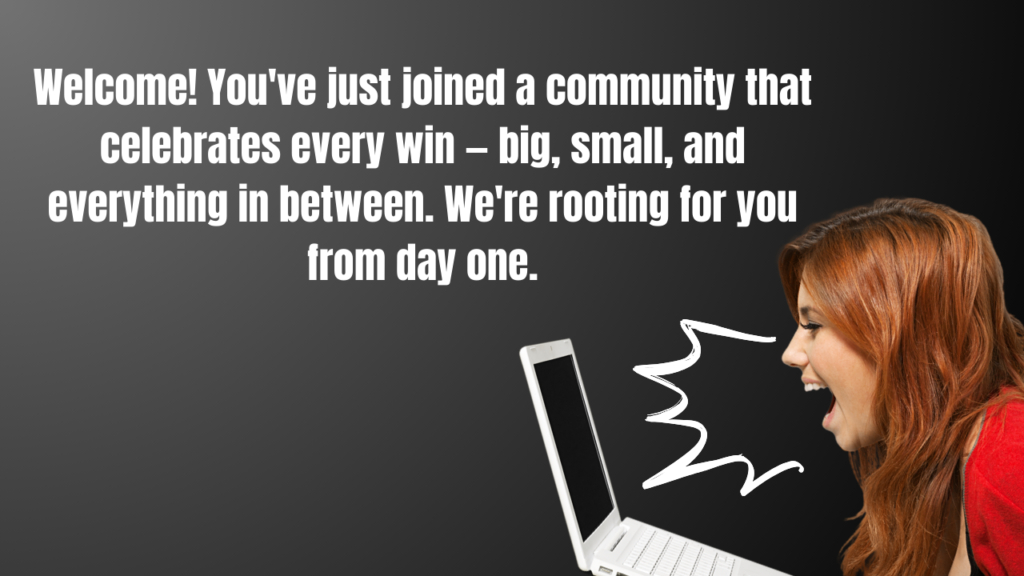 Professional Welcome Messages for New Members