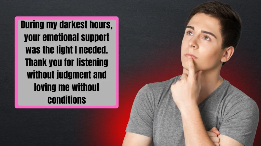 Thank You Messages for Support from Family and Friends