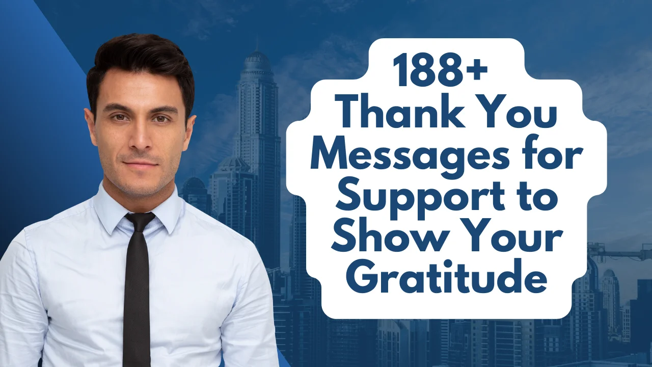 188+ Thank You Messages for Support to Show Your Gratitude