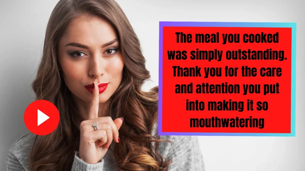 Classic & Formal Thank You For Dinner Messages