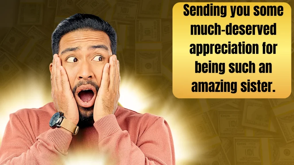 Short and Sweet Thank You Notes for Sister