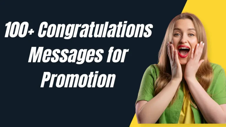 100+ Congratulations Messages for Promotion