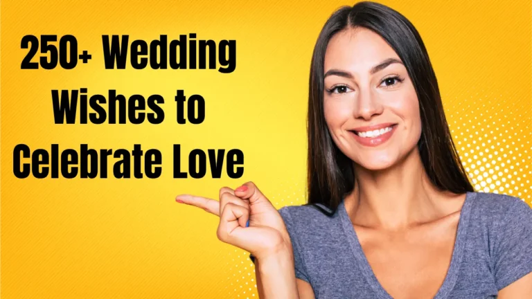 250+ Wedding Wishes to Celebrate Love