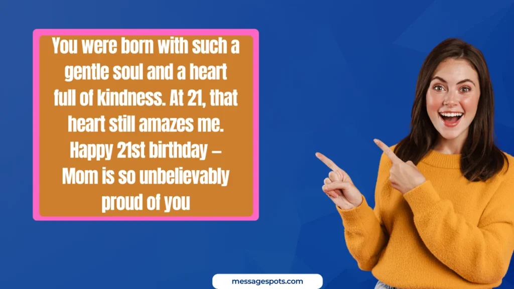 Heartfelt & Emotional 21st Birthday Messages for Son