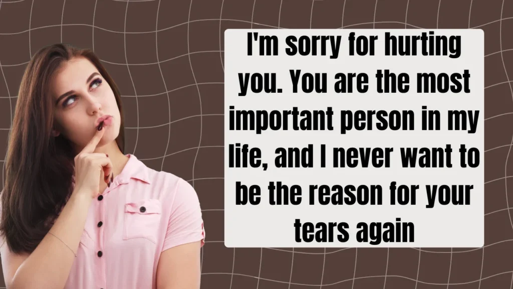 Heartfelt Apology Gift Messages for Her