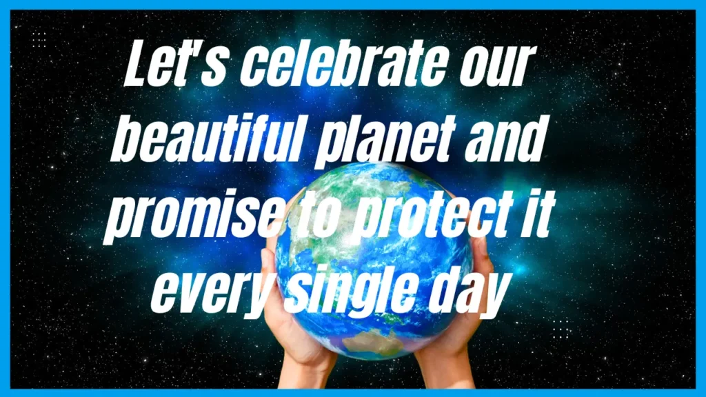 Cautionary Earth Day Messages