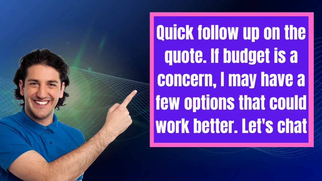 Follow Up Messages for Cold Leads and Re-Engagement