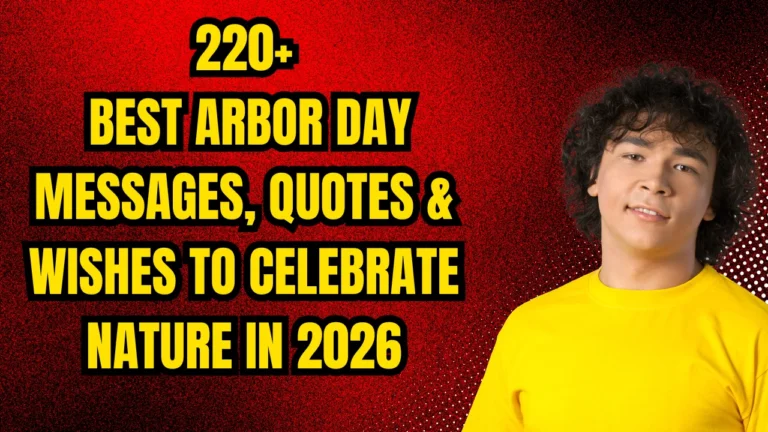 220+ Best Arbor Day Messages, Quotes & Wishes to Celebrate Nature in 2026