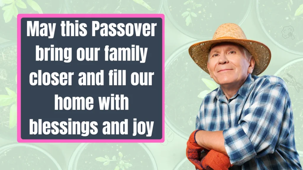 Religious and Spiritual Passover Blessings