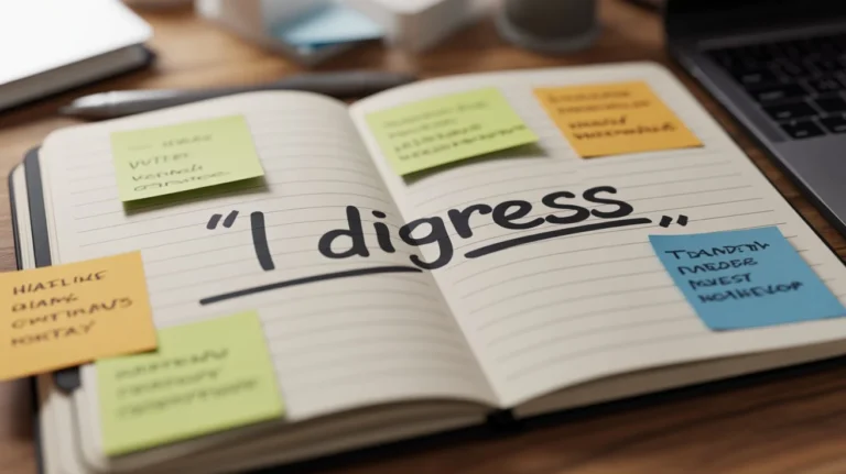 I Digress Meaning Explained: Use It Correctly in Texts, Chats & Writing