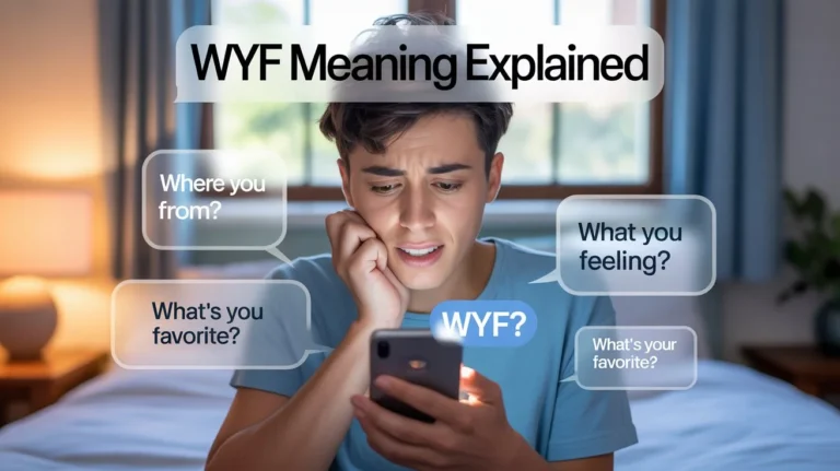 WYF Meaning: Understanding the Slang, Its Contexts, and How to Use It in 2026